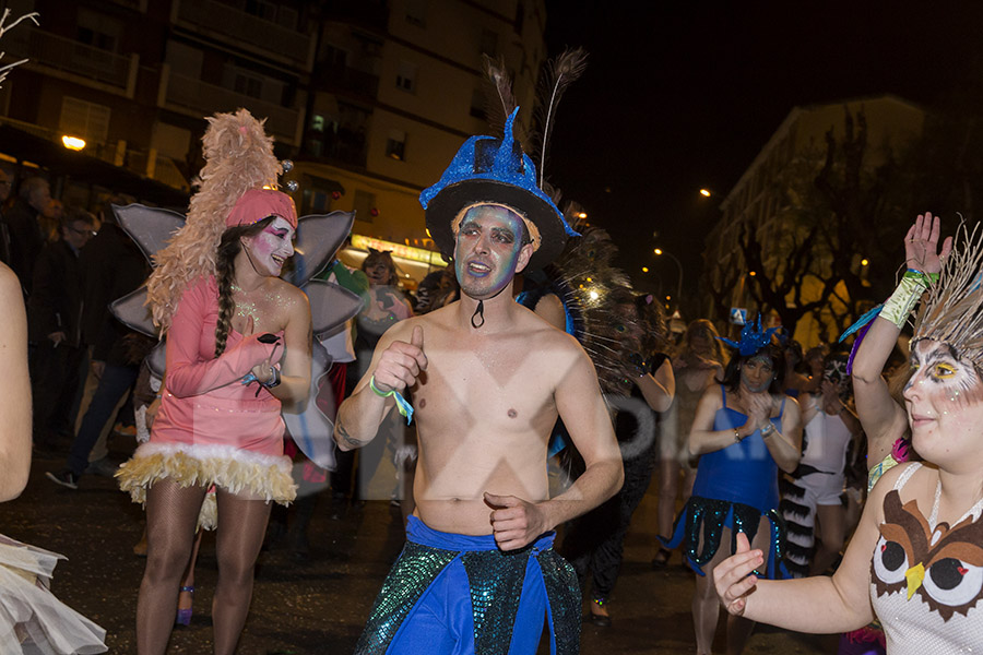 Rua del Carnaval de Les Roquetes del Garraf 2017